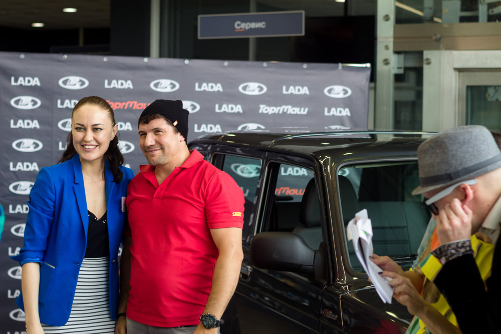 В ТОРГМАШ отметили юбилей любимой LADA 4X4!