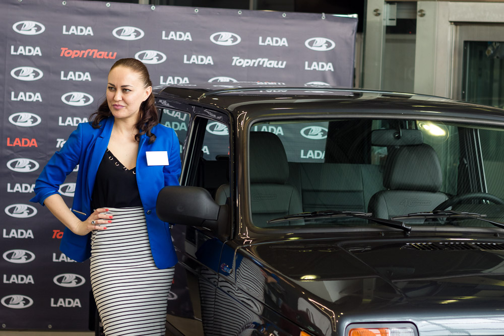 В ТОРГМАШ отметили юбилей любимой LADA 4X4!