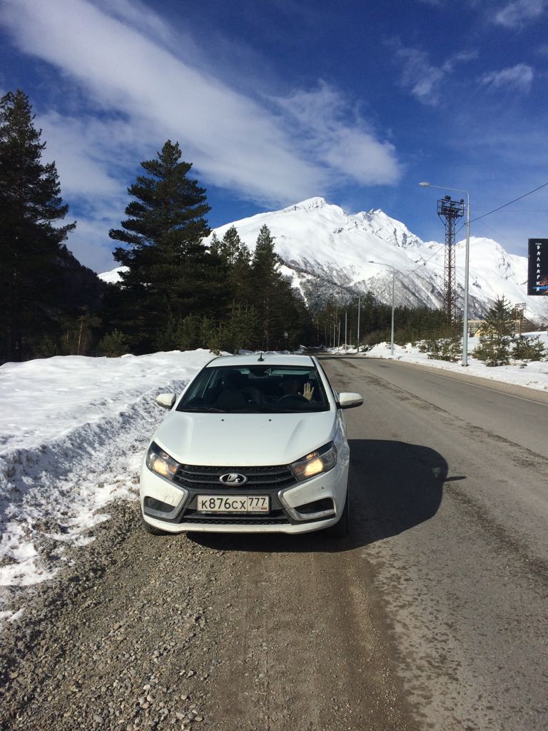 ТОРГМАШ покорил Эльбрус на LADA Vesta!