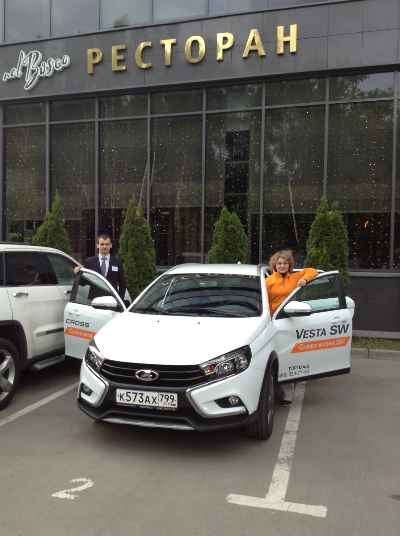 В ТОРГМАШ презентовали новую LADA Vesta Cross седан!